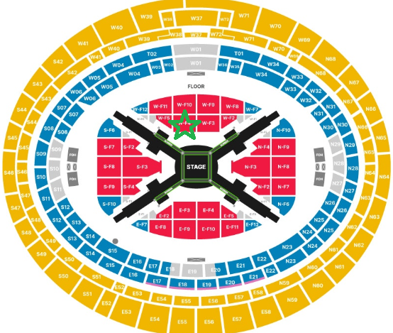 譲】BTS WORLD TOUR 'ARIRANG' IN BUSAN ➡6/12 サウンドチェック席