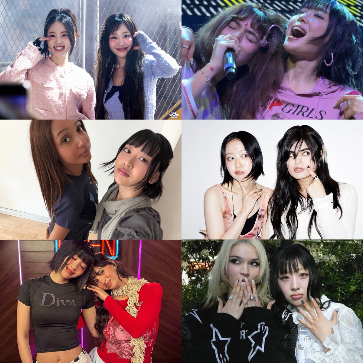 engdus's tweet photo. yves &amp; the girls she’s worked with (updated)

still waiting for lexie liu.. pls meet girls https://t.co/tvIPq772Na