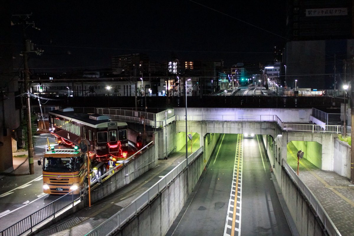 ALLTALE_2027's tweet photo. 2026.6.10
阪急6300系6353F
廃車陸送 https://t.co/bOlwx2KLnR