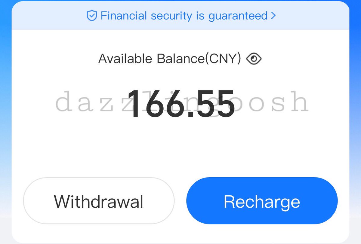 dazzlingoosh's tweet photo. wts saldo alipay tf yuan rmb rate 2685 take all no fee https://t.co/RygqpxMsVd