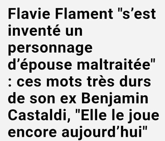 YENTL58's tweet photo. 📌 Affaire BRUEL / FLAMENT ! Je trouve çà tellement abjecte !
Que Benjamin Castaldi 
Ex de Flavie Flament 
Qui ont eu un fils ENZO
 
Enfonce la mère de son fils ! Apparemment 
Il a des restes de l'école Hanouna ! Aucune colonne vertébrale 
Près à vomir sur tout 
Pour exister 🤮 https://t.co/X85coqqYDL