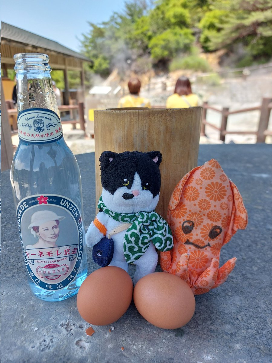 mauf_chan's tweet photo. 雲仙の地獄。
暑い！ちょっと怖い！
#つれてってむぎちゃん https://t.co/x9lTuQ1LFL