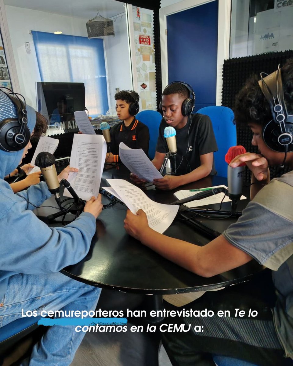cemu's tweet photo. Los #Cemureporteros han entrevistado a Ignacio Martínez, coordinador de UNICEF Comité de Madrid. Nos informa sobre la jornada “Derechos Digitales, Educación y Bienestar Emocional en la Infancia y la Adolescencia de la Comunidad de Madrid”, que organizaron la pasada semana. https://t.co/vphfm6hAbX