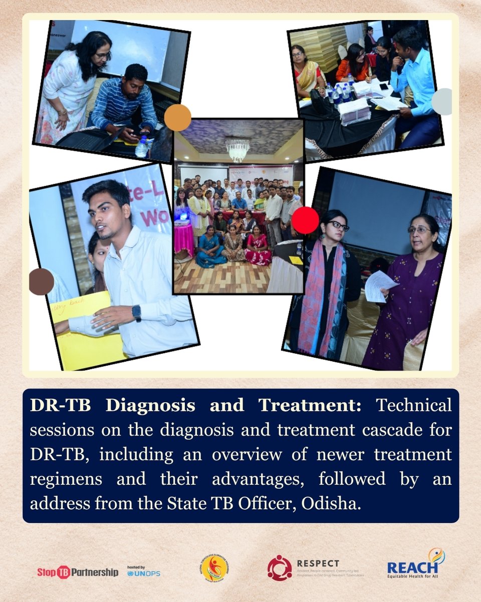 SpeakTB's tweet photo. Strong community leadership can help end TB.
As part of #ProjectRESPECT over 40 #TBVijetas and Champions came together for a three-day capacity-building workshop in Bhubaneshwar.
@TbDivision @StopTB @DrShobini76106 @nishantjeph @TbOdisha @sreenivas_nair @SahuSuvanand https://t.co/OV3X5aU8X1