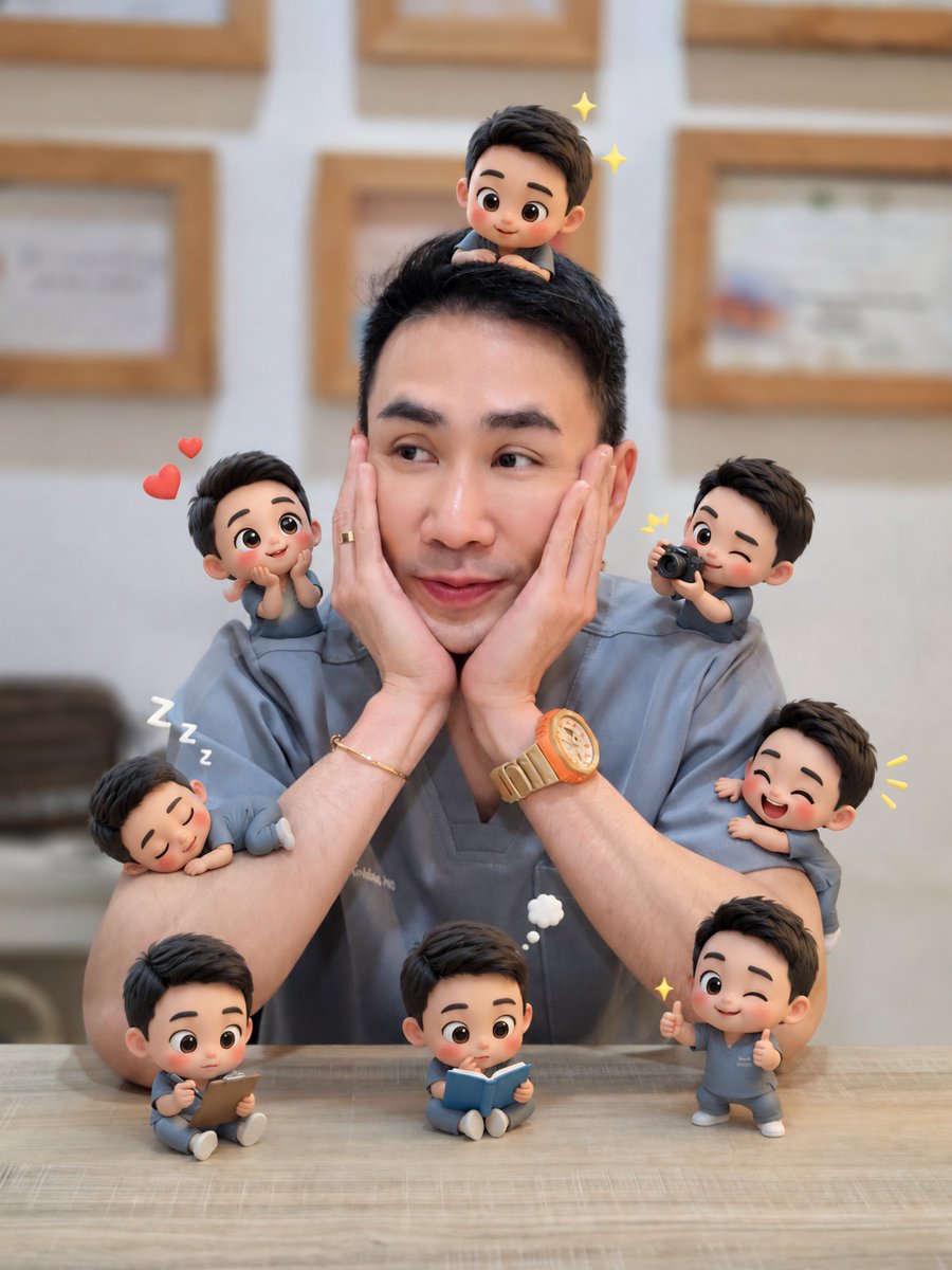 four9_one's tweet photo. เจอตัวป่วนยกขบวนแบบนี้ พี่อั๋นจะไหวหรอ? 💙😜
#แก๊งตัวจิ๋ว #คุณหมอสายคิวท์ #ตัวป่วนเต็มไปหมด #MiniMe #น่ารักเกินต้าน https://t.co/4S1mWHiY9Y
