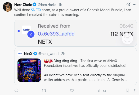 PokemonAsh_real's tweet photo. #NETX Community its time to wake up!!!!
Another proof how shady the $NETX Team is:
They use their fraudulent money to buy off critics of $NETX and silence them.
@herrzhele This guy deleted all his negative posts and sold his soul for chinese fraud money!
Here we go!!!! https://t.co/VZumKfo0FS