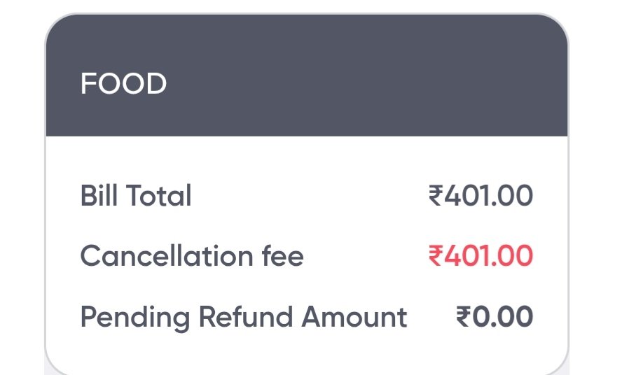 RohanPal634587's tweet photo. Today I've accidentally ordered on @Swiggy while checking the price of a delivery item on the app. The item was ordered at 9:47pm, I raised a cancellation request at 9:48pm. In the span of few seconds they are not allowing the cancellations and charging a full cancellation fee!! https://t.co/3jtFyRq0if
