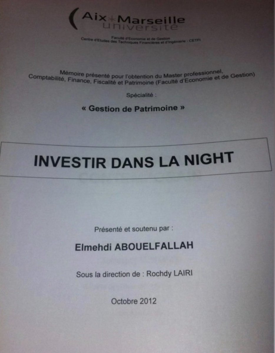 TomTomMch's tweet photo. @NegreMelancolik Le seul mémoire qu’aurait pu sortir le daron ici : https://t.co/YjIXVjavCj