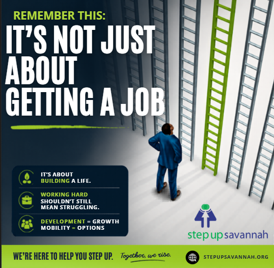 StepUpSavannah's tweet photo. 🌟 #WorkforceWednesday
It's not just about getting a job, it's about building a life. 
Through workforce development, career coaching, and support services, we're helping individuals create pathways to lasting success.
#StepUpSavannah #EconomicMobility #CareerGrowth #Opportunity https://t.co/D2kjq24qhz