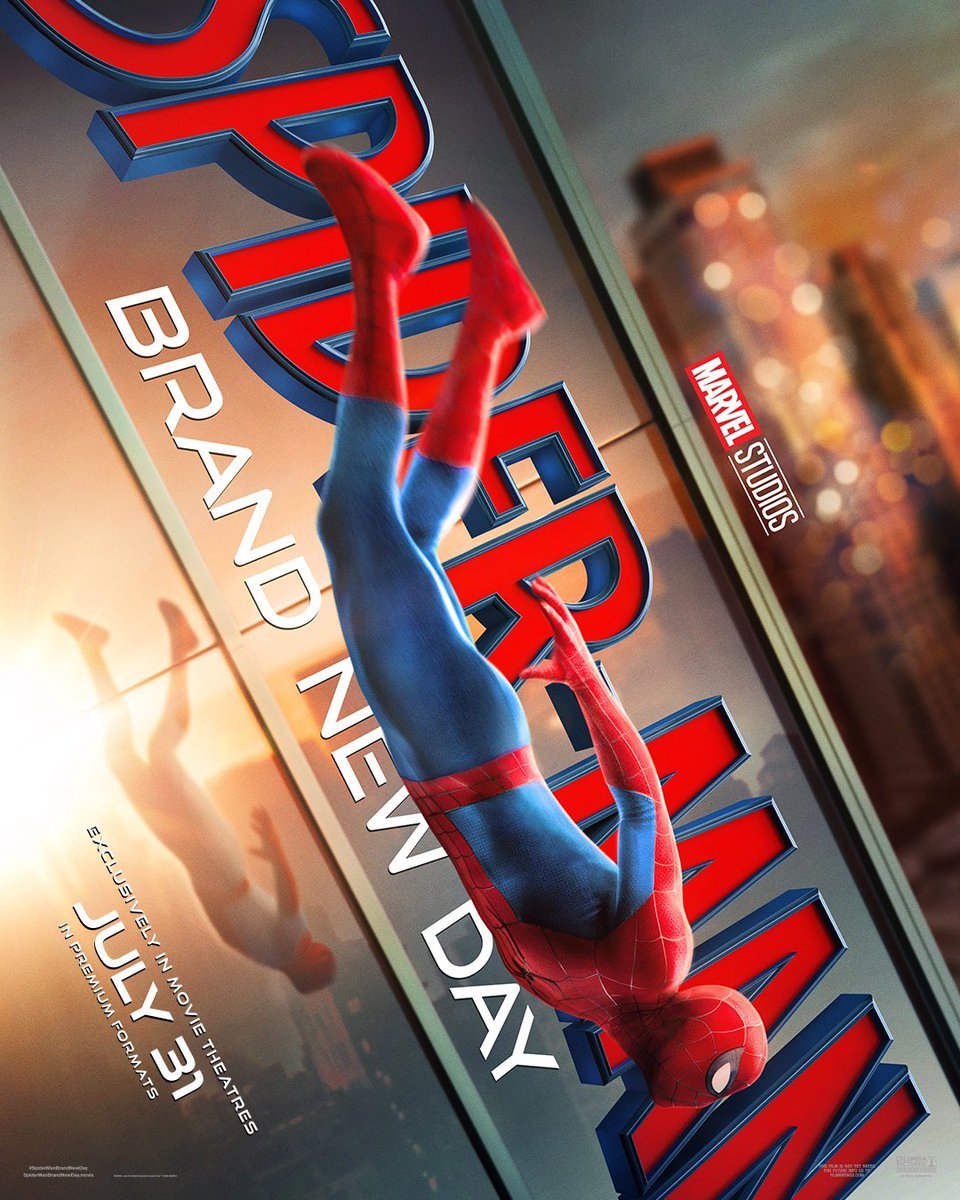 MegaTrailersLA's tweet photo. Nuevo poster de 'SPIDER-MAN: BRAND NEW DAY'. https://t.co/ihpbQ0SjR2
