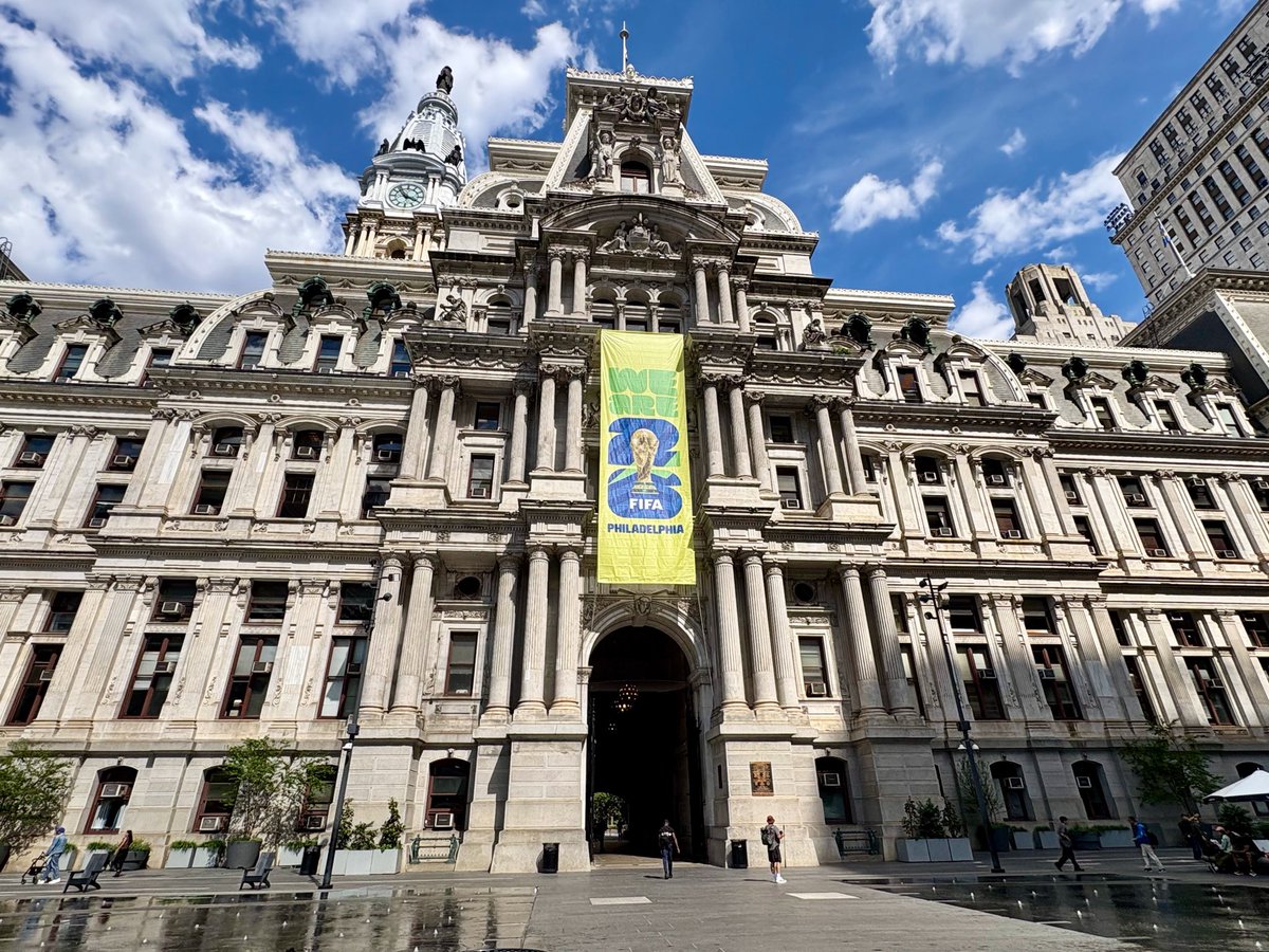 PhilaOEM's tweet photo. City releases details on FIFA World Cup and Fan Festival transportation, public safety, fan experience, and more. Find information in the Office of Special Events blog: https://t.co/Er6RPig7dL https://t.co/OIFGrTC8dT