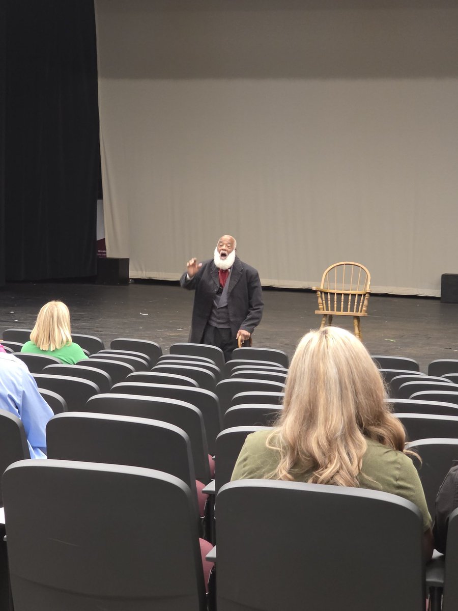 ACReunite's tweet photo. What a haunting presentation at KEDC about how William Wells Brown got his name. It was engaging, eye-opening and emotional! 

@kedcgrants @DrJWEvansJr @Kingwendyy @KedcARTS https://t.co/6OwrW4N6fh