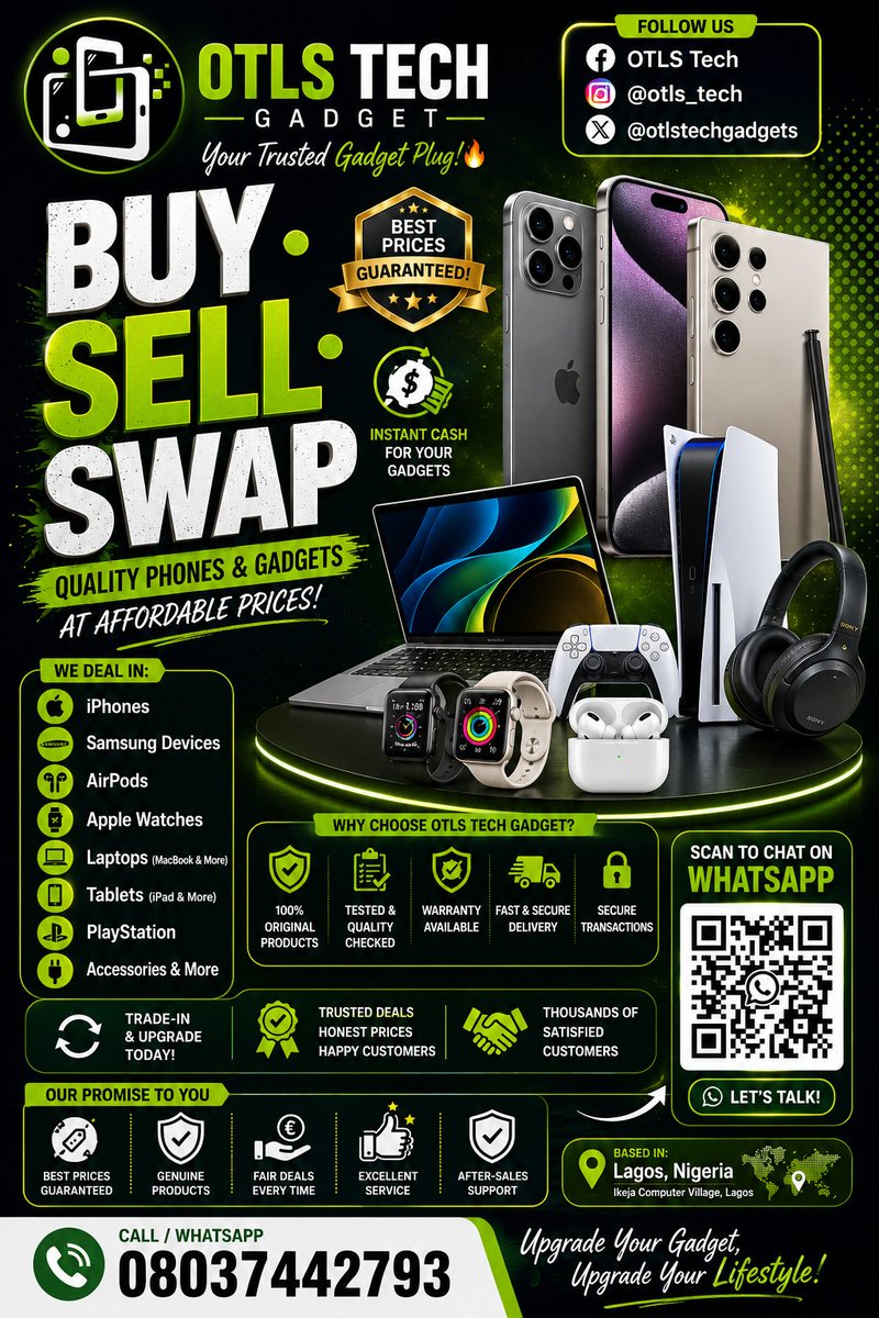otlstechgadgets's tweet photo. All gadgets are available 

#ai #chatgpt # https://t.co/KddzX0hdH9