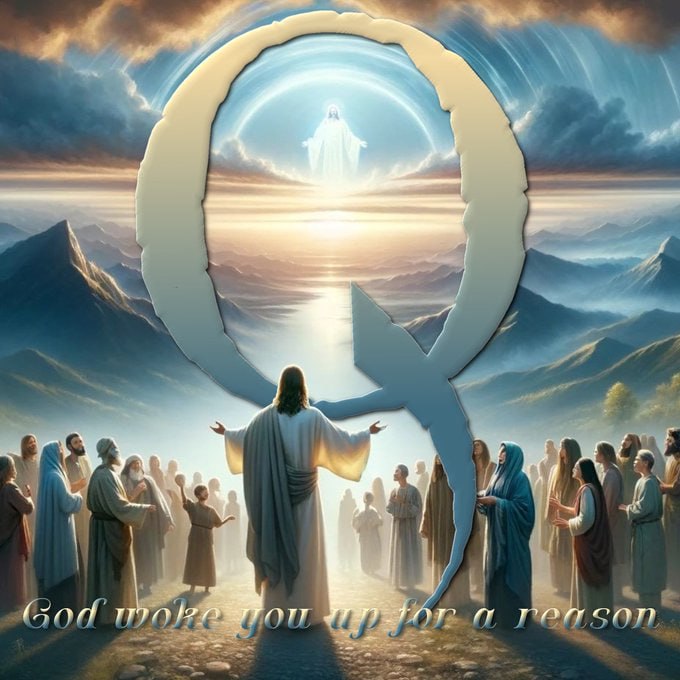 Real_MrJohn_Q's tweet photo. Q - FATHER GOD WOKE YOU UP FOR A REASON! 🍿🐸🇺🇸 SHARE! https://t.co/sLNxCSbZ92