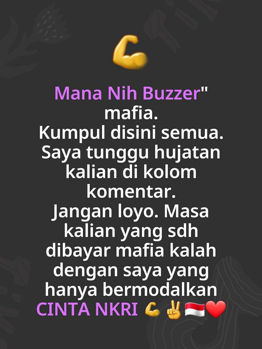 Simemaki's tweet photo. ✊🏻✊🏻🔥🔥🇮🇩🇮🇩 https://t.co/VFn1rbZWvA