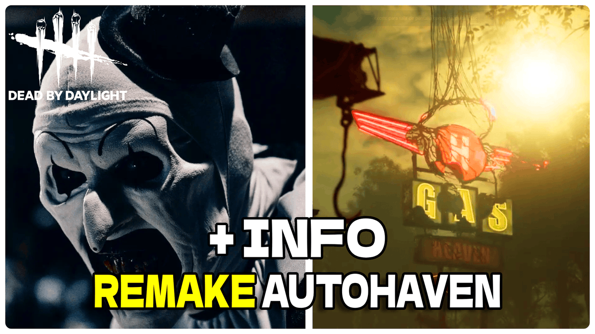 itZetraa's tweet photo. ℹ️ NUEVA Informacion + REWORK de Autohaven en Dead By Daylight ℹ️
#DeadbydaylightES

https://t.co/jLXBuaLHKg https://t.co/2K3AGsGzmh
