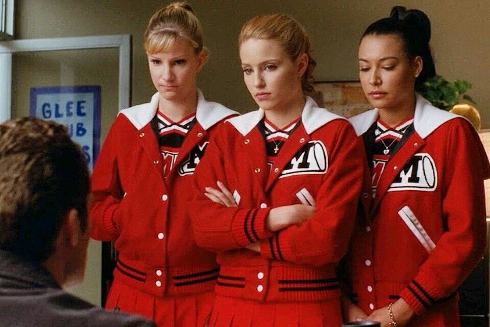 alltoosadie's tweet photo. a (literal) team of sapphic cheerleaders https://t.co/5TLTySBb0w