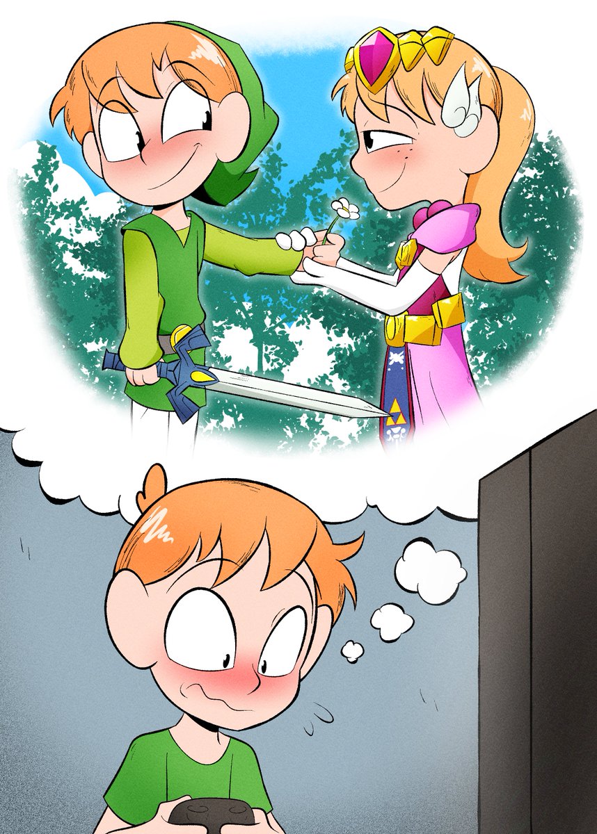 yohocutie's tweet photo. The hero and the princess 🧡💚 ⚔️ (repost) https://t.co/jluAv1QFOD