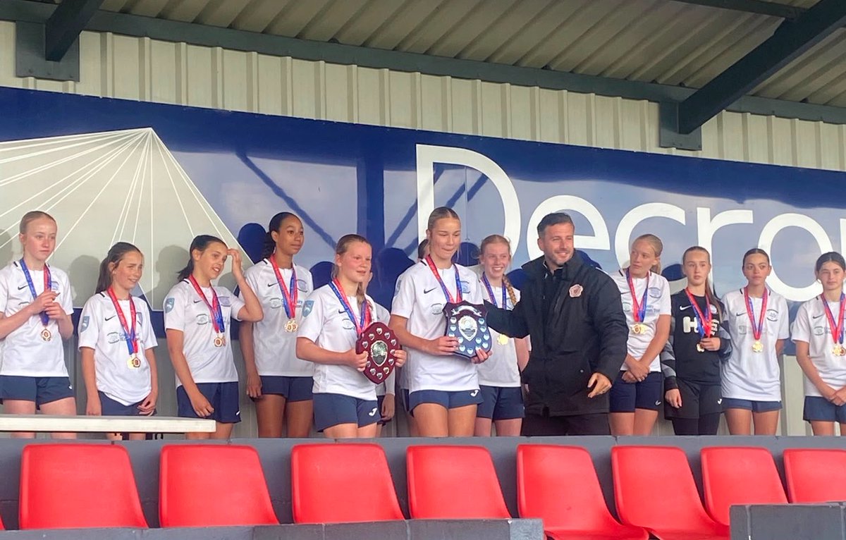 PrestonCityTeam's tweet photo. The u13s also completed the double last night beating Hyndburn 4-2 in the Lancashire cup final. They go for the treble next week. https://t.co/4J8GB4il0Y