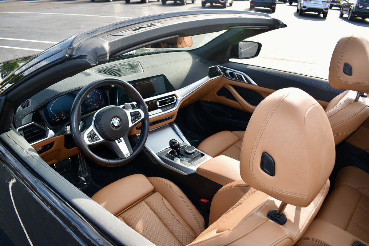 FordOfPeoria's tweet photo. ☀️ Top-down season is here!
Check out this 2022 BMW 430i xDrive Convertible with just 27,507 miles, loaded with the M Sport, Premium, and Shadowline Packages.
Available now for $39,006 at Ford of Peoria!
#BMW #Ford #PeoriaIL #Convertible #Summer #Preownedcar https://t.co/7m7KxvexfL
