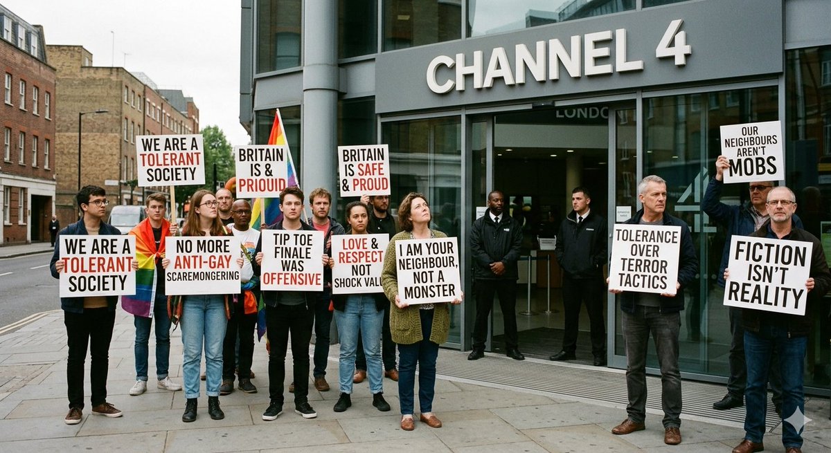 KingArthurII2's tweet photo. Why Channel 4’s Tip Toe Finale Crossed the Line Into Scaremongering.
READ MORE - https://t.co/V3PJAQPazd https://t.co/pzCRIxlgUB