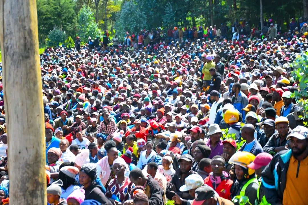 UDAKenya's tweet photo. UDA candidate for Ol Kalou, Samuel Muchina Nyagah, continued his engagements across the constituency, interacting with residents, listening to their concerns, and discussing practical, people-centered solutions aimed at shaping a brighter future for all.

His message of responsive leadership, inclusive development, and service to the people continues to resonate strongly across Ol Kalou.