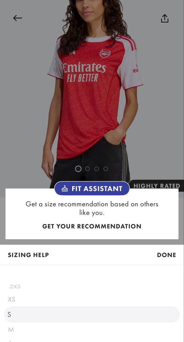 khlqm's tweet photo. ASOS have just restocked the 25/26 home shirt in every size if anyone wants https://t.co/S6GixkxrjU