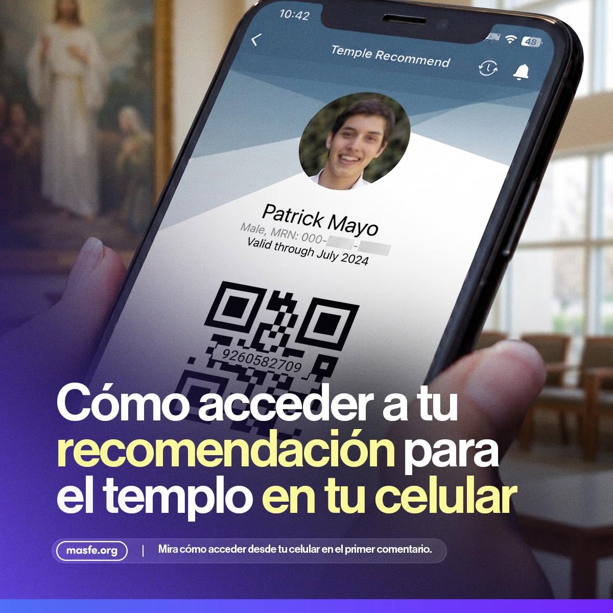 Masfe_org's tweet photo. Actualmente existe una forma sencilla de ver la versión digital desde tu teléfono y aquí te la compartimos.
Conoce más aquí: https://t.co/1rEN9YGmVp
#masfe #templosud https://t.co/0ysK39sg0x