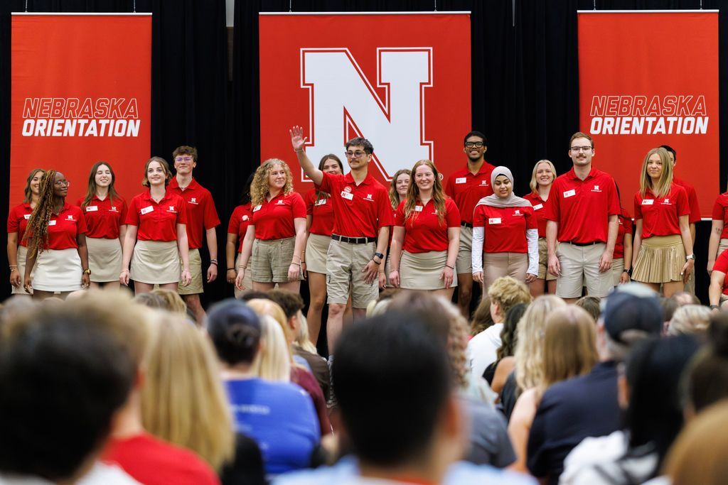 UNLincoln's tweet photo. New faces, big dreams and the start of an even bigger Husker journey ❤️ Welcome to Nebraska! https://t.co/X7BUMY00dA
