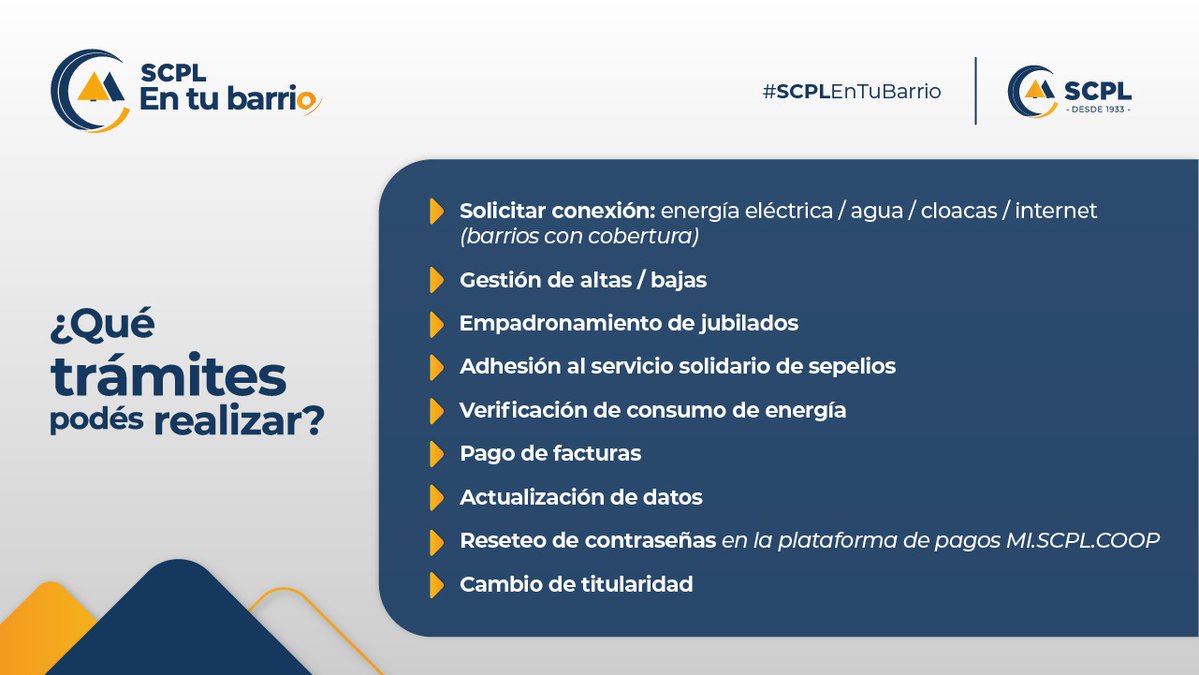 SCPL_Coop's tweet photo. ¡Te esperamos! 🙋‍♀️

#SiempreCercaTuyo
#Desde1933
#LoEsencial
#SCPL https://t.co/XBw7dGMSSC