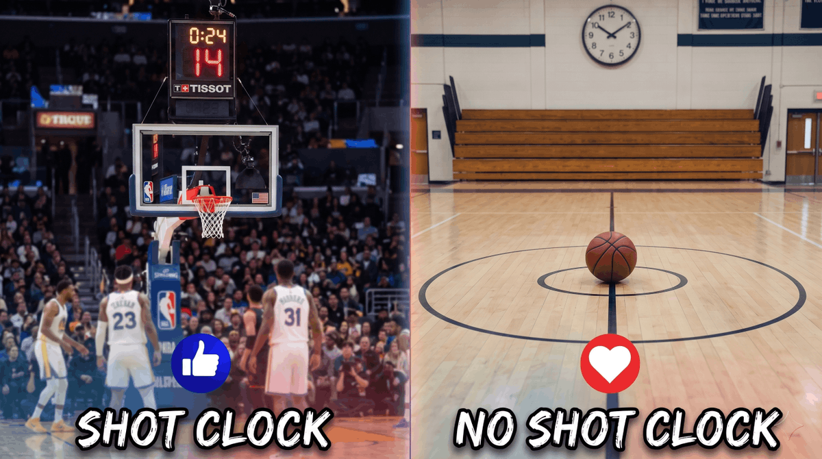 TeachHoopsBBall's tweet photo. Thoughts #shotclock https://t.co/g0vUsI5HOv