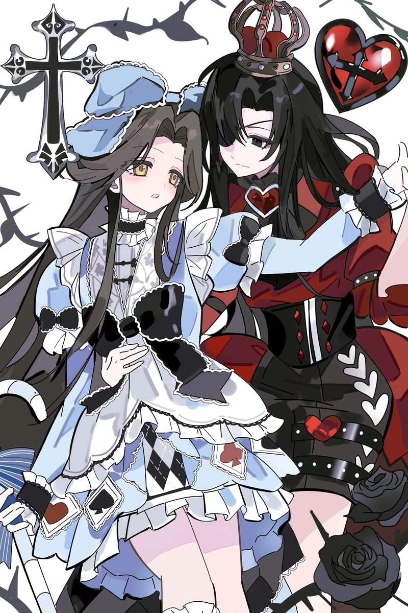 hualianforever_'s tweet photo. 红皇后x爱丽丝
#tgcf https://t.co/bsxNaToIs9
