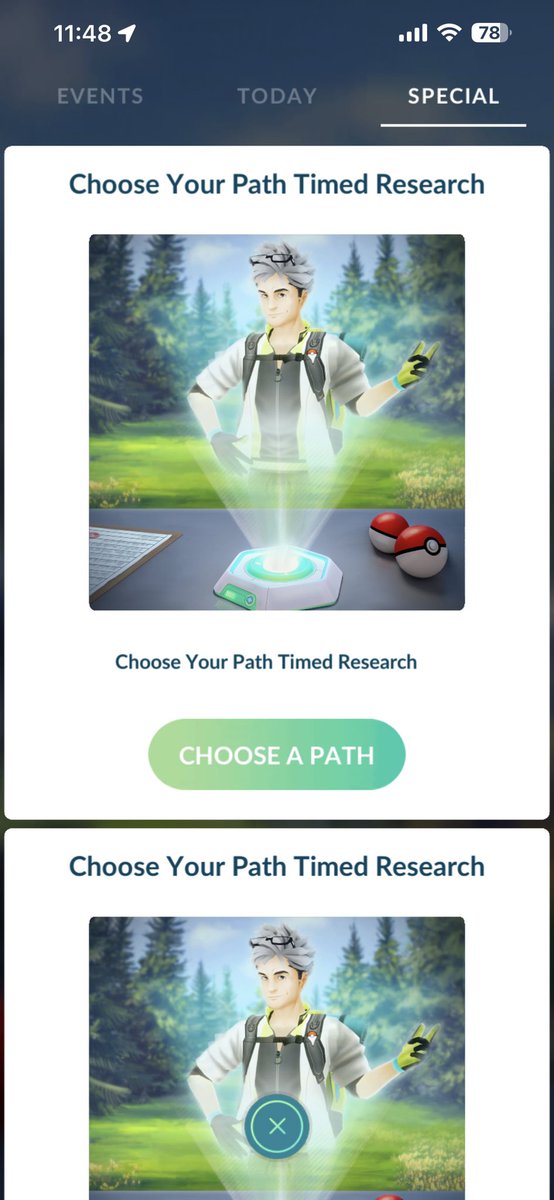 Capper77's tweet photo. @PokemonGoApp How do we clear the old ones? Will they ever go away? https://t.co/qJM2h5Lr9z
