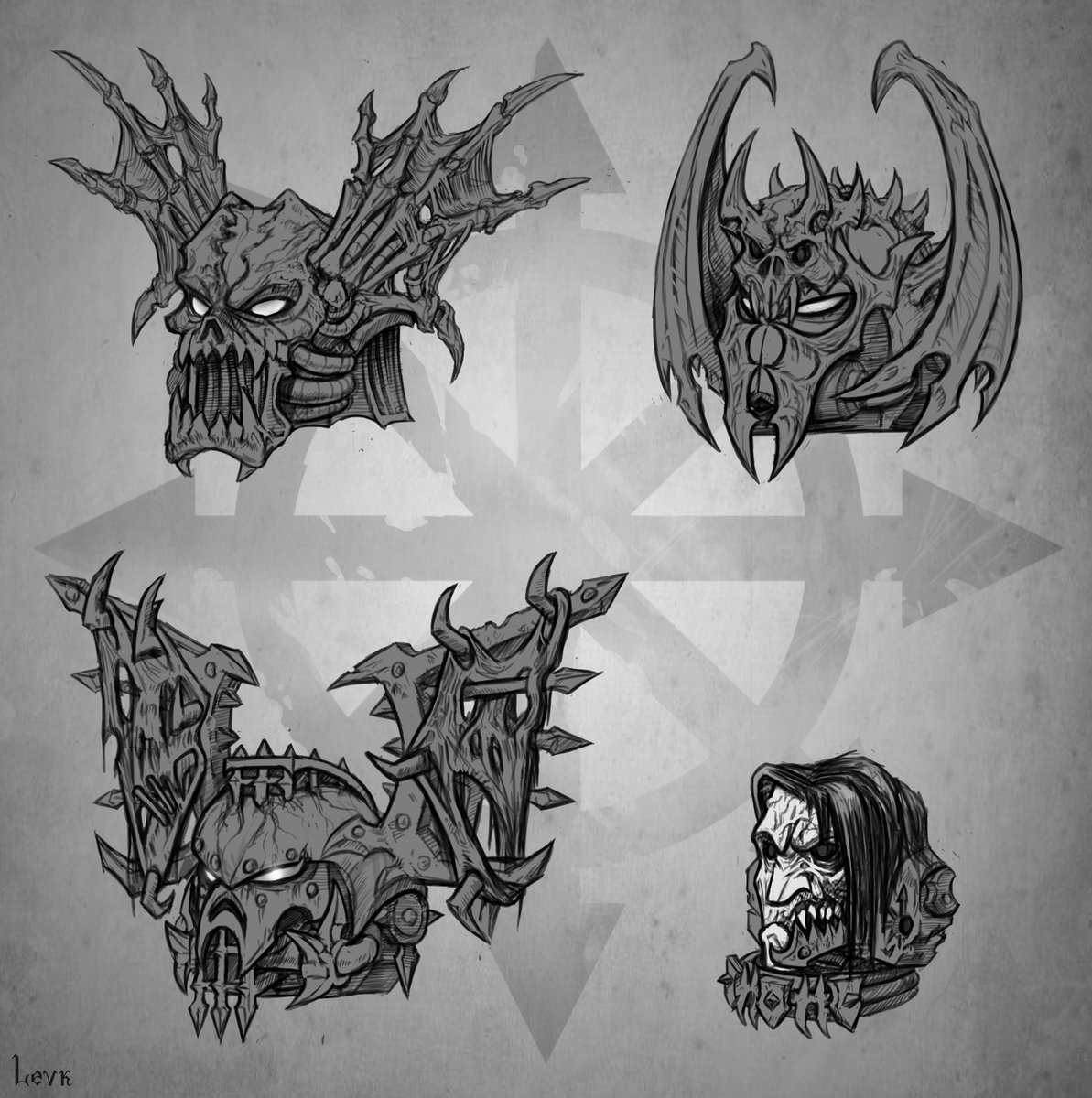Lvkoiv's tweet photo. Little more Night Lords ) https://t.co/MK1xnRbEFQ