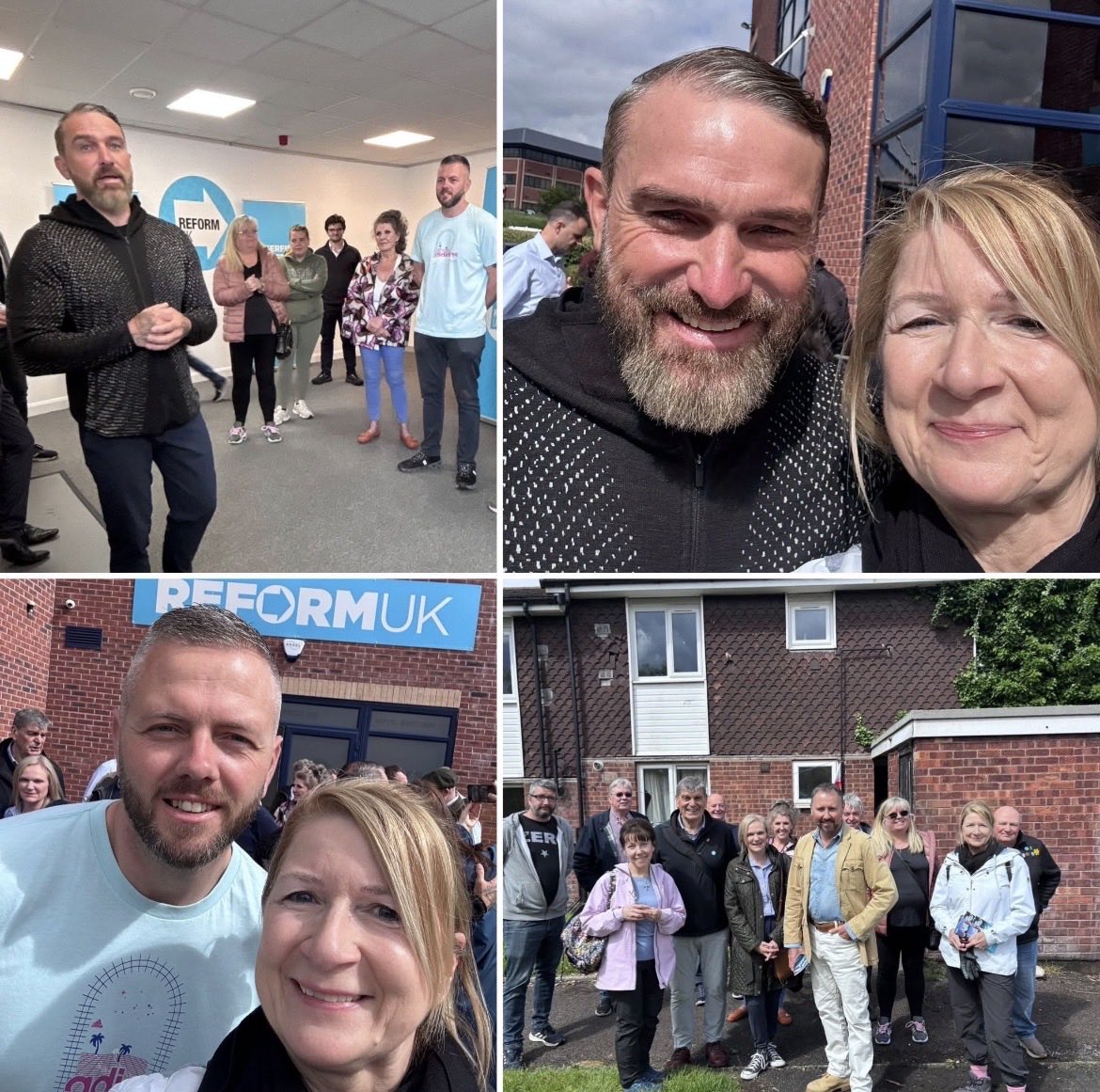 Goosey30111568's tweet photo. Great to see Ant Middleton out in Makerfield today campaigning for ReformUK.

Well done! Ant.

Stick with the winners. https://t.co/hQ9fSBD0iC