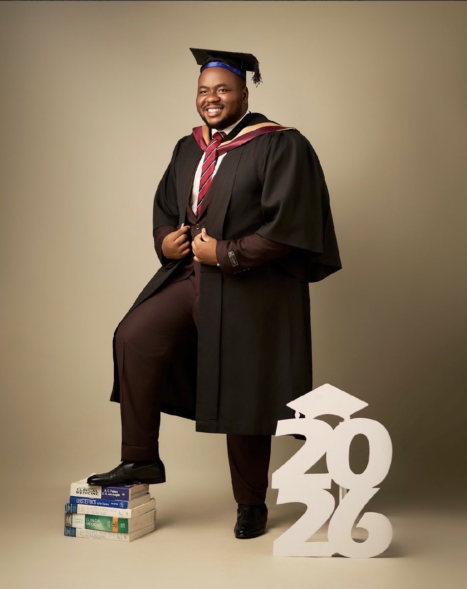 Charlieeee_o's tweet photo. Communicado Oficial
Introducing DR OJIH CHARLES DUBEM
(MB;BS, BABCOCK)
Distinctions in;
Anatomy
Biochemistry 
Pathology 
Pharmacology 
Paediatrics https://t.co/BMHi4ijE0L
