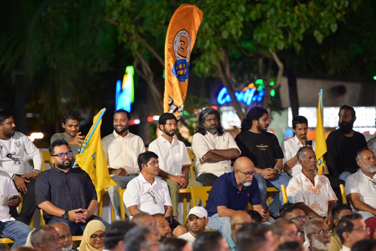 adduXfiles's tweet photo. WATCH LIVE ⚡️
#Zuvaanunge Ummeedhu
MDP’s first-choice Chairperson candidate — #Meekail4CP 3️⃣✅
A powerful moment of unity, energy, and vision taking shape.
Together, we move forward — with confidence, unity, and hope.
#VoteMeekail
#Ithubaaru
#Meekail4CP 3️⃣✅
#ForwardTogether https://t.co/f0p6nhZm4h