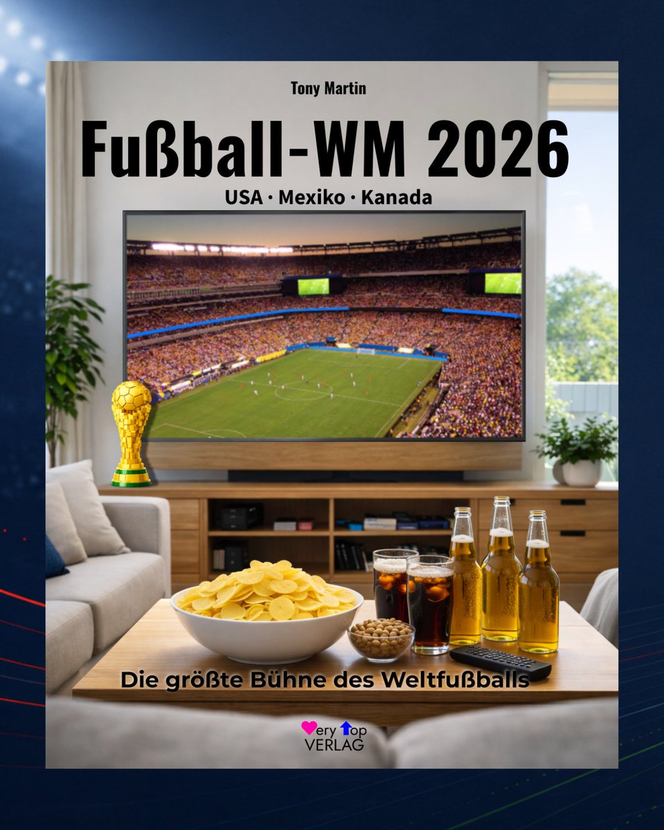 verytop_org's tweet photo. Vielleicht kommt das Buch erst am Montag an.
Aber wenn er Fußball liebt, lohnt sich das Warten: ein Buch zur Fußball-WM 2026, zum Nachschlagen während des Turniers, zum Ausfüllen nach jedem Spiel und zum Aufbewahren als Erinnerung.
https://t.co/0H8unzxqjR https://t.co/5FshFqFiqm
