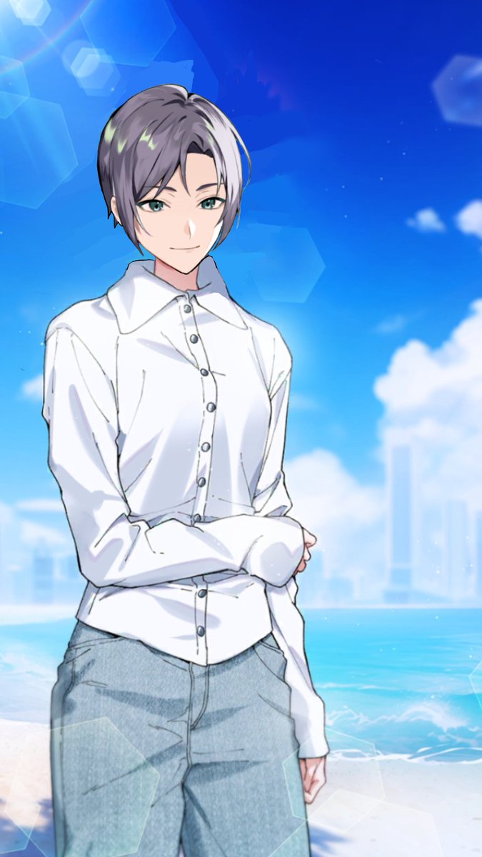 CherriAsh19783's tweet photo. MC more like Ritsu 

(but no it's actually really really cursed, I hate this why did I do this???) https://t.co/eWtkIbnJa2