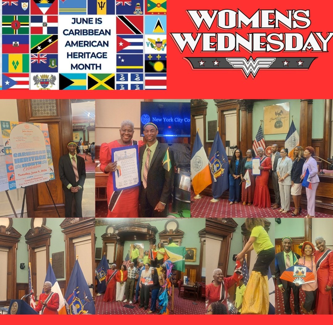DanielPSilvera's tweet photo. It is #womenwednesday  "Caribbean American Heritage Month." As the voluntary president of the Multicultural Advisory Board for District 16 under Councilwoman Althea Stevens, I am highlighting Josephine Allsop, a Trinidadian, because she was honored by Councilwoman Althea Stevens. https://t.co/hCuYAP07b1
