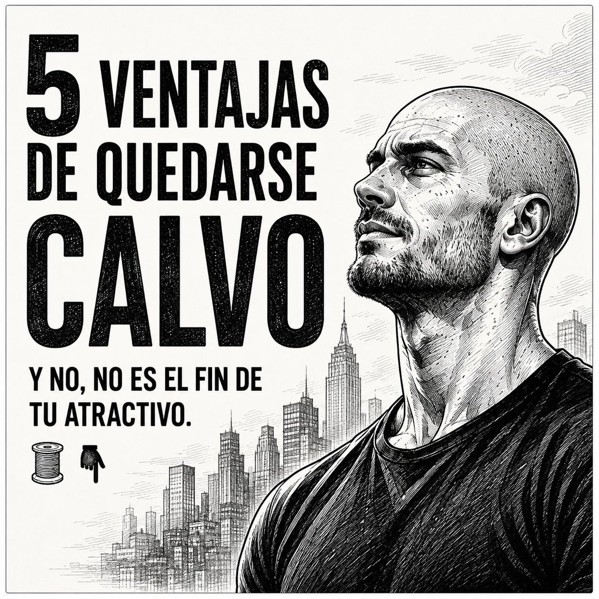 Reflexistir's tweet photo. 5 ventajas de quedarse calvo.

Y no, no es el fin de tu atractivo...

🧵👇 https://t.co/kxXjtKY72b