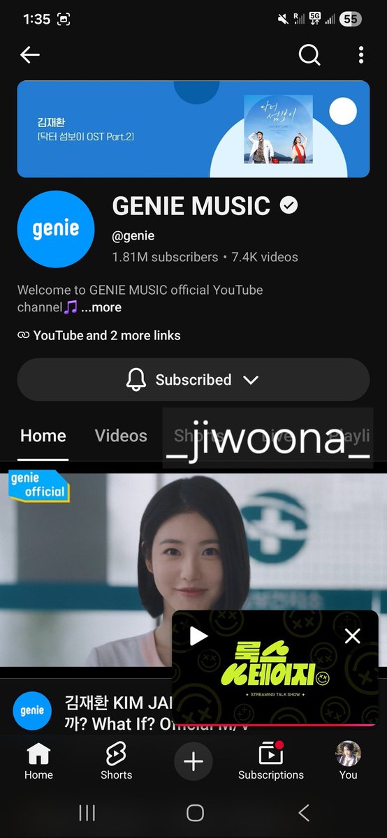_jiwoona_'s tweet photo. @genieoriginal @ZB1_official Thank you for inviting ZEROBASEONE as the first guest on Genie Music's LOOKSTAGE 💙
It was truly a meaningful and unforgettable experience to listen to the songs together and hear the members share the stories behind this special album. https://t.co/ju3fl1x8Am
