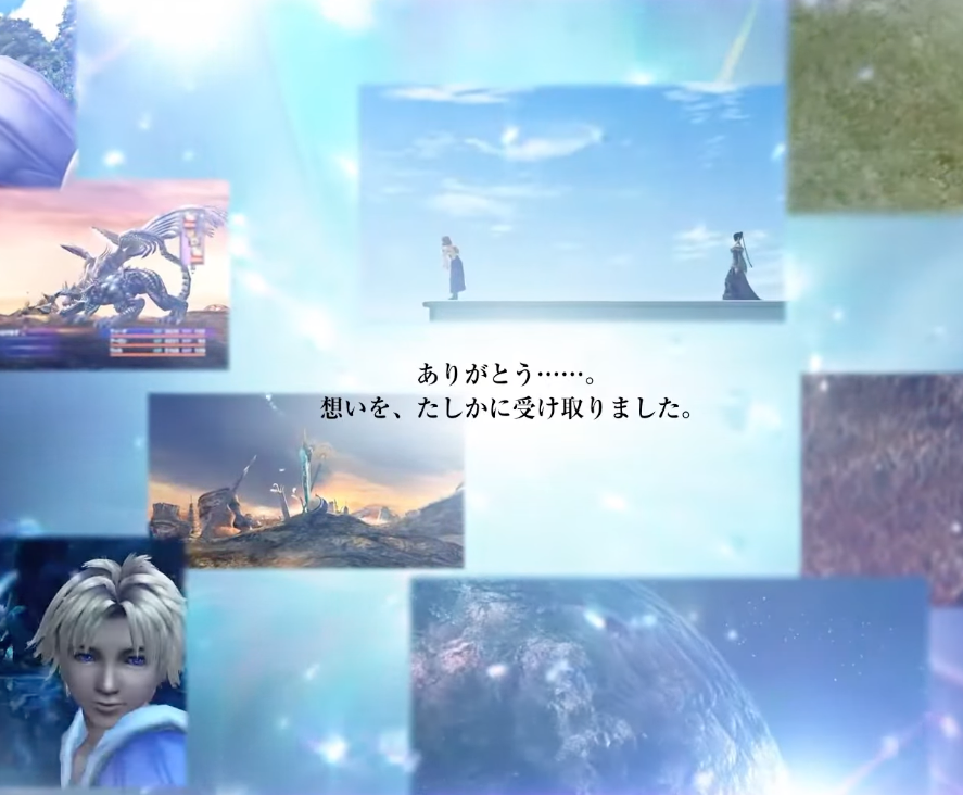 denfaminicogame's tweet photo. 『FF』新作『ファイナルファンタジー レゾナンス』にティーダが登場。原作BGMや名場面とともに“ビジョン”を入手する演出がエモい
https://t.co/YAhWVzPRnv

メインシナリオはフルボイスで展開、やり込み要素含めると60〜80時間ほど遊べるボリュームに。『FFBE』キャラを深掘りする新規エピソードも収録 https://t.co/s0as8IyYIv