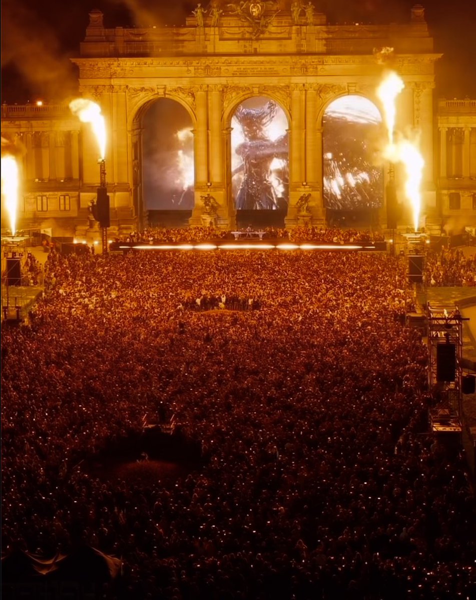 btf0327's tweet photo. Anyma’s ÆDEN in Brussels sold out, with local estimates placing attendance at around 20,000 people—comparable to previous large-scale Hangar events in the city. Thousands of fans gathered around the 120-year-old Cinquantenaire Arch, transforming the historic mark into the centerpiece of Brussels’ biggest and most talked-about live events this week. 

Source: After World Music (fb) brussels .travel (ig)