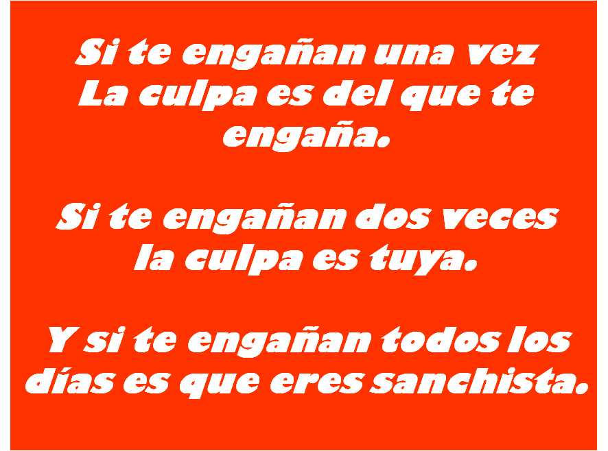 Aguijonix's tweet photo. @FlorRoja28994 #EnBocaDeTodos #TEM10J #DirectoAlGrano10J #ElTiempoJusto10J #YAS10Jun #Horizonte #Codigo10 @ristomejide
Yo no volveré a votar al @PSOE mientras Pedro Sánchez siga al frente ni mientras quede el más mínimo rastro de sanchismo en el partido. https://t.co/YRzIjxLVEh