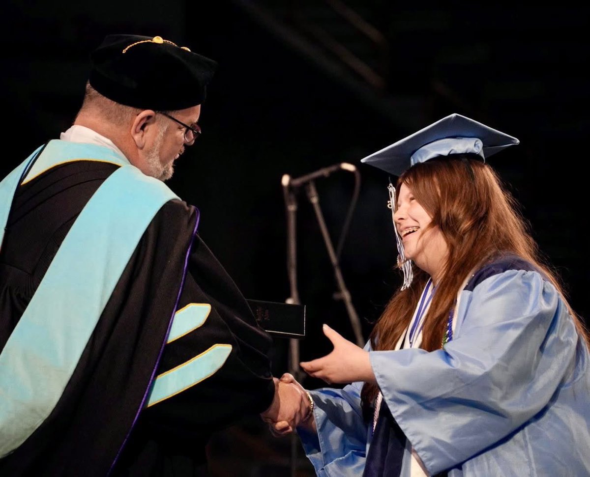 WataugaSchools's tweet photo. Seeing the smiles students have as they walk across the stage and exit diploma in hand= priceless!

📸🎓🎊
Congratulations to our recent graduates and best wishes as you follow your dreams!! https://t.co/OdazT8u54o