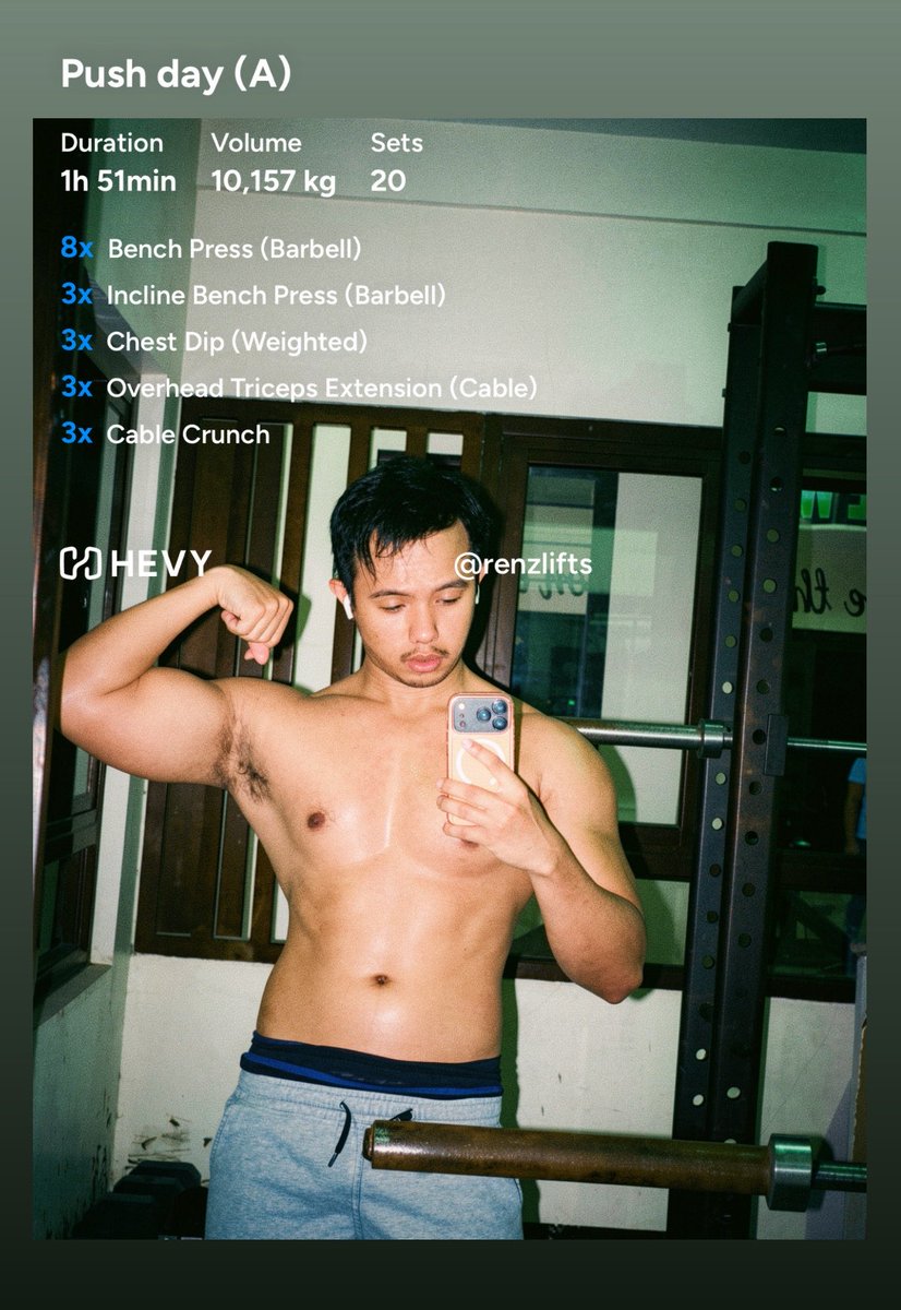 Hellorenz0's tweet photo. 💪 https://t.co/2thMfdvd6P