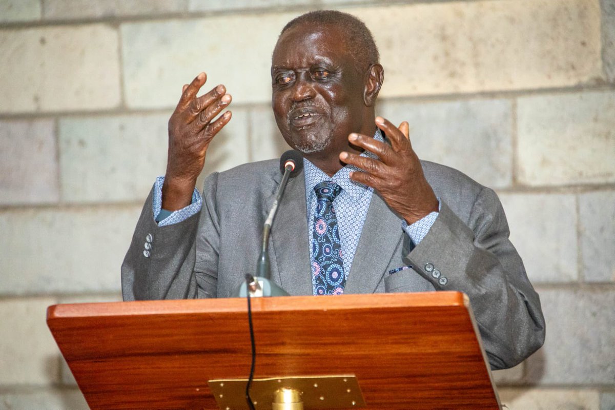 DrOburu_O's tweet photo. This afternoon, I joined family, friends, and colleagues at St. Paul's Catholic Church for the requiem mass of a distinguished scholar and dear friend, Prof. Shem Oyoo Wandiga.

​Prof. Wandiga was not just an academic giant; he was a visionary, the brains behind HELB, a dedicated mentor to many, and a true champion of development through education. His legacy is etched in the lives of thousands of Kenyan youth who accessed higher education because of his brilliant mind.

​As we look to the future, we remain anchored on the values of progress and unity. The ODM party stands solid, focused on strengthening social and educational values through  the broad based arrangement by ensuring we build a more inclusive and prosperous nation for all.

​Rest in eternal peace, Professor. My deepest condolences and prayers to the family during this difficult time.