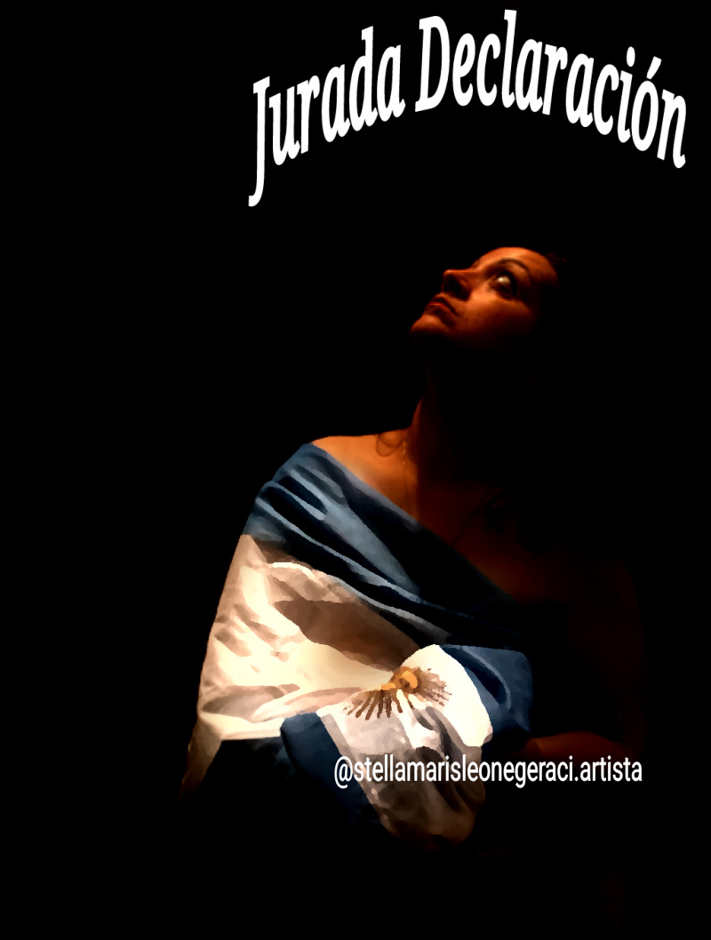 LeoneGeraci's tweet photo. Declaración Jurada

De la Serie Santa Argentina 

Stella Maris Leone Geraci 
Artista Visual, Escritora, Tarotista.
IG @stellamarisleonegeraci.artista 

#Argentina 🇦🇷  #Arte  #ArtePolítico #ArteGráfico https://t.co/Z9wl6OmY3m