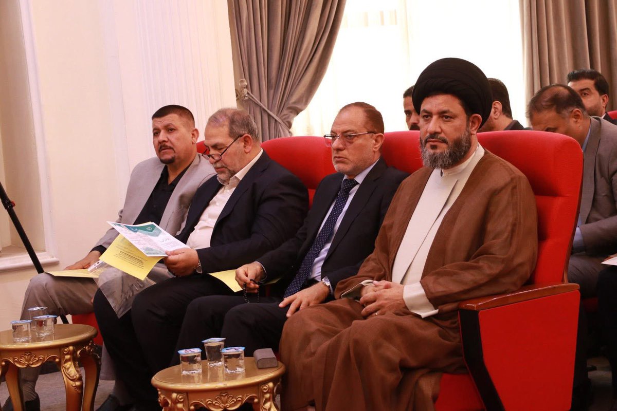 ajmkhalaf's tweet photo. انطلاق فعاليات مؤتمر الغدير الفكري السنوي الأول الذي تقيمه دائرة البحوث والدراسات في ديوان الوقف الشيعي بالتعاون مع العتبة العسكرية المقدسة وكلية الامام الكاظم (عليه السلام) للعلوم الإسلامية الجامعة. https://t.co/w9YXHDrC0K